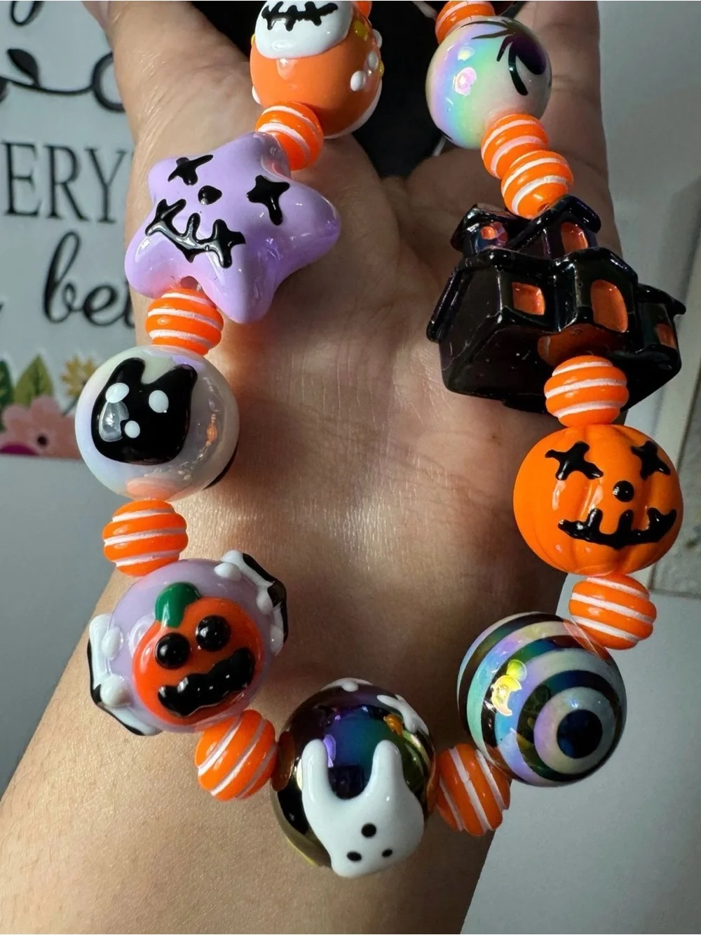 Handmade halloween haunted